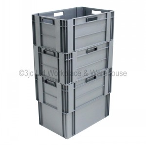 Standard Euro Box 60cm Solid Sides & Base 99 Litre